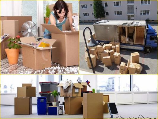 xếp đồ chuyển nhà 