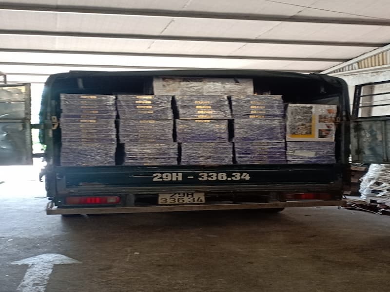 Xe vận tải tại Đức Quyết