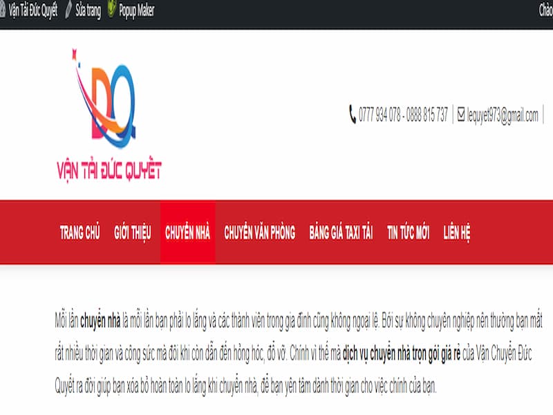 Cung cấp dịch vụ chất lượng nhất