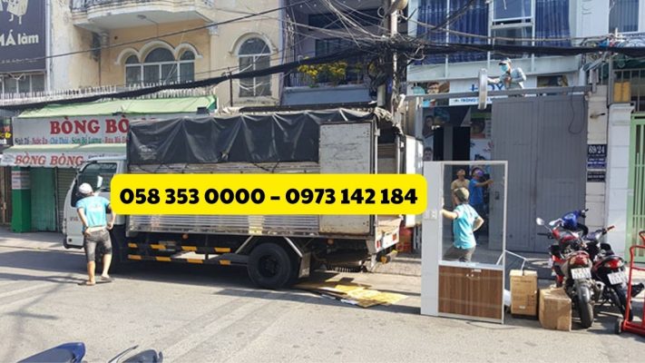 Cho thuê xe cắt nóc đi hầm 1.9m tại Quận Tây Hồ - Vận Tải Đức Quyết