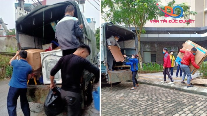 Dịch vụ thuê xe tải chất lượng của Vận Tải Đức Quyết tại quận Gia Lâm