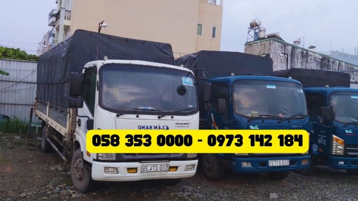 cho thuê xe tải chở hàng tại ô chợ dừa