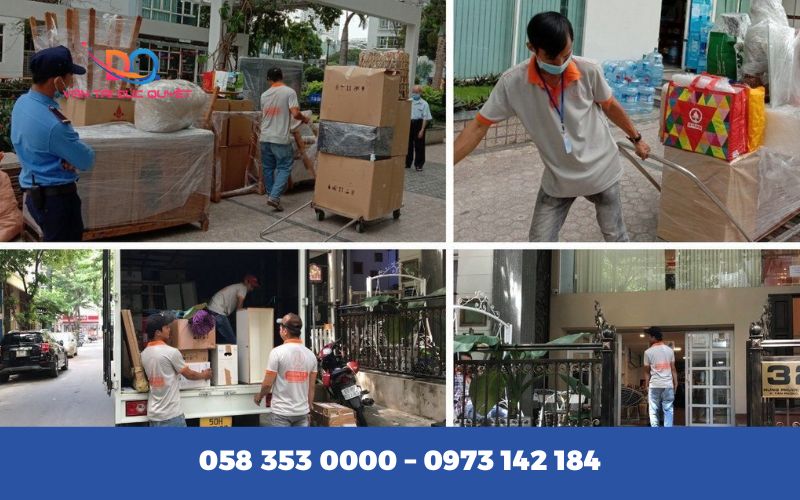 Chuyển nhà chung cư trọn gói tại Quang Trung