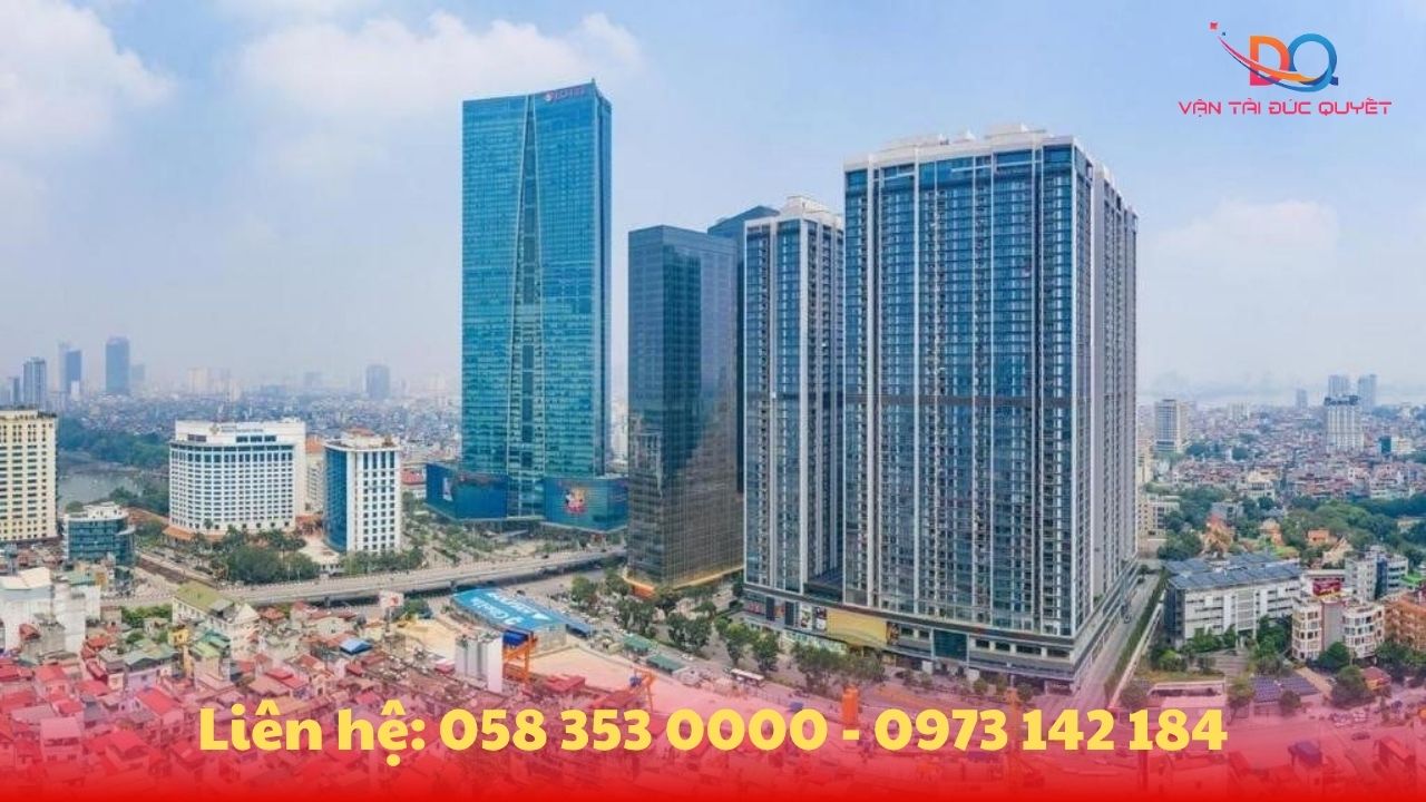 Thuê xe cắt nóc chuyển đồ tại Vinhomes Metropolis – Đống Đa