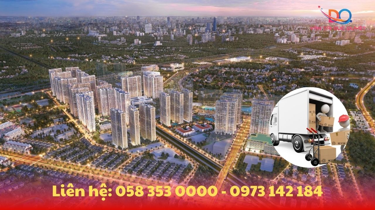 Xe cắt nóc chuyển đồ tại The Canopy Residence – Dịch vụ uy tín, tận tâm 24/7
