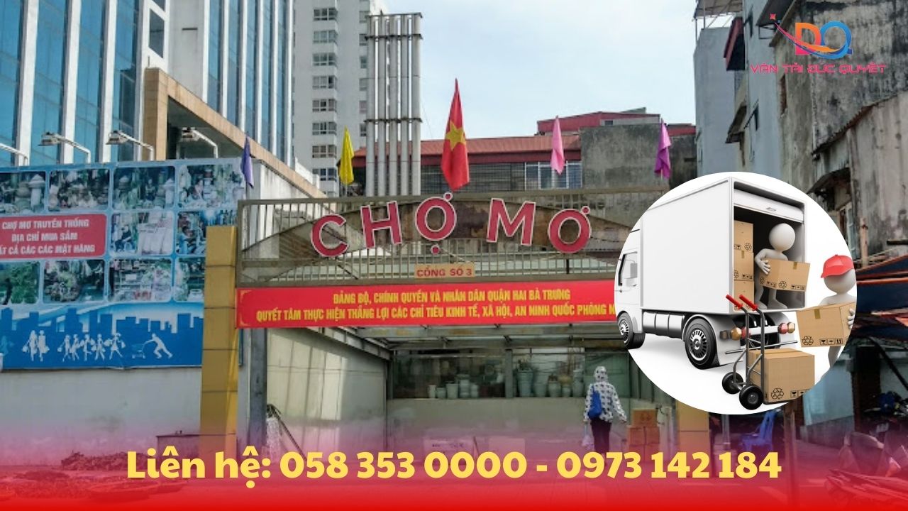 Chuyển đồ lớn tại Trương Định? Thuê xe cắt nóc Đức Quyết ngay hôm nay