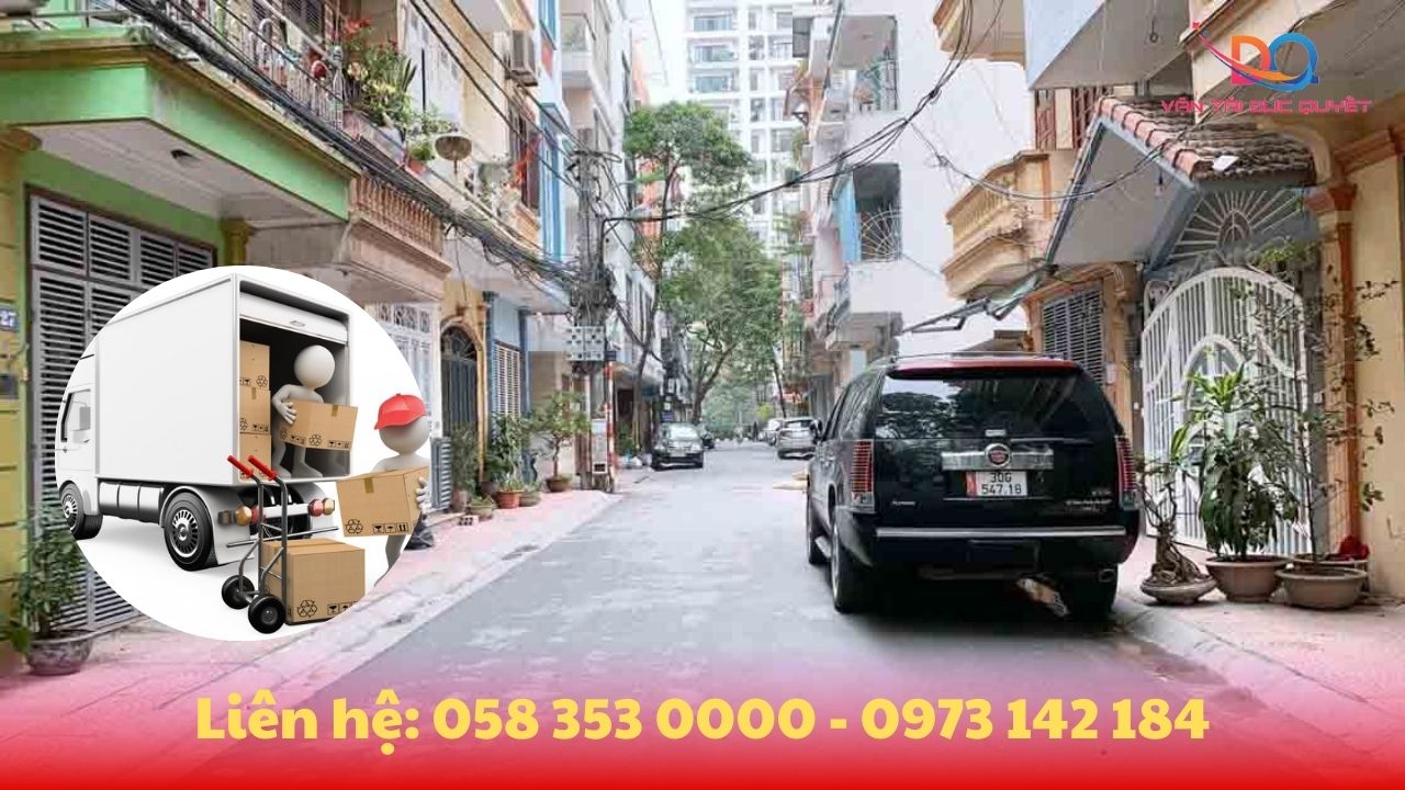 Dịch vụ thuê xe cắt nóc chuyển đồ Xuân La của Vận tải Đức Quyết