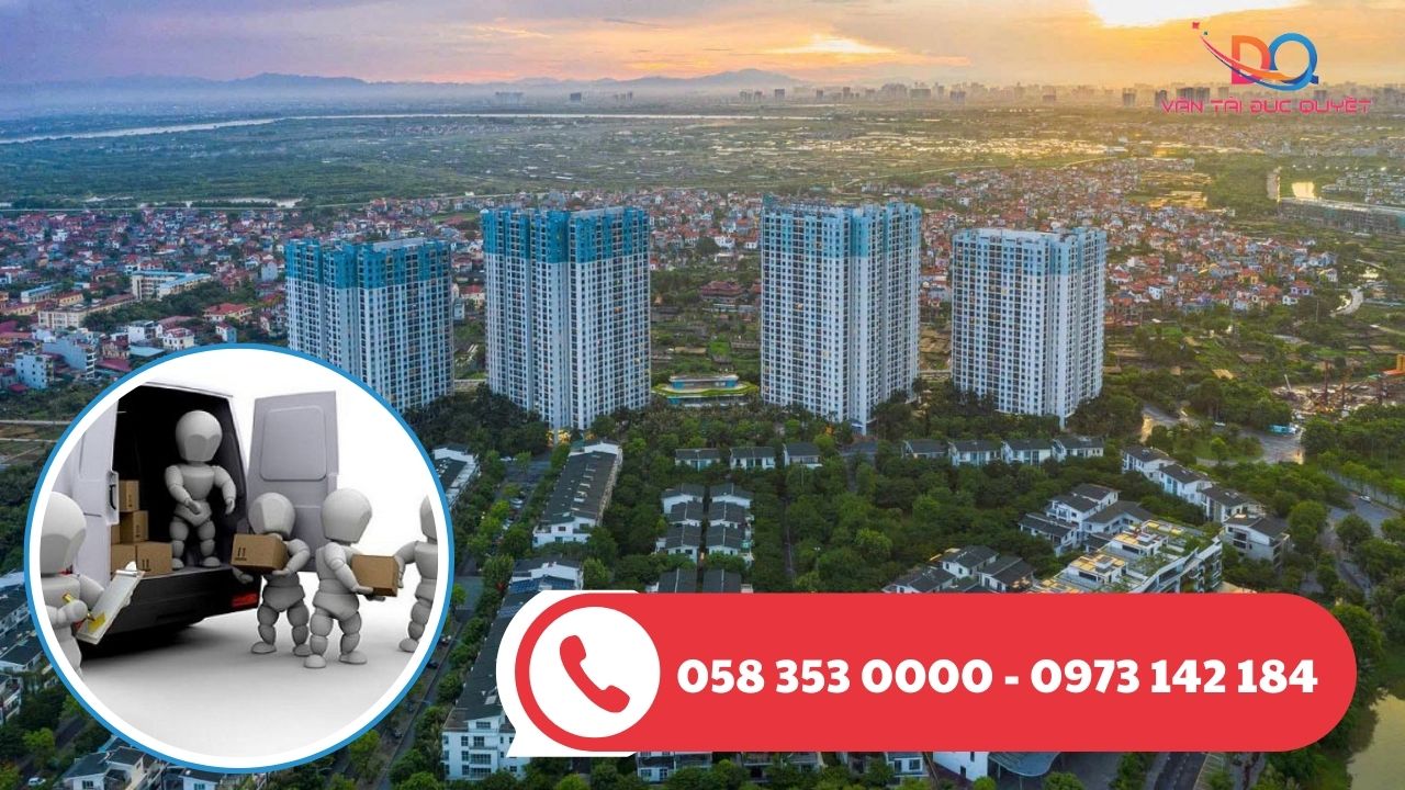 Các dịch vụ taxi tải chuyển đồ của Vận tải Đức Quyết tại Ecopark