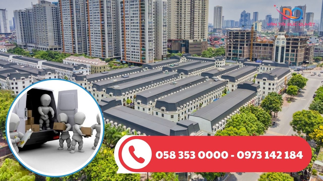 Các dịch vụ taxi tải chuyển đồ của Vận tải Đức Quyết tại Khu đô thị Văn Phú