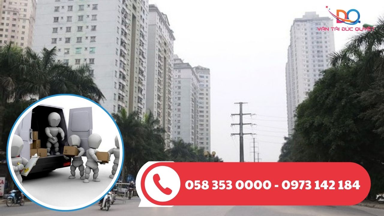 Các dịch vụ taxi tải chuyển đồ của Vận tải Đức Quyết tại Khu đô thị Xa La