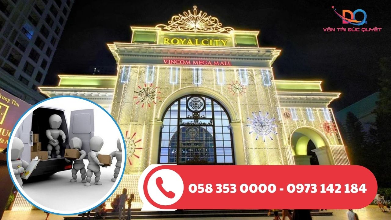 Taxi tải chuyển đồ tại Royal City – Dịch vụ vận chuyển đồ đạc chuyên nghiệp