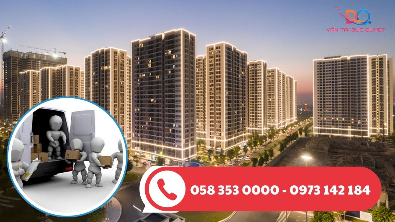 Các dịch vụ taxi tải chuyển đồ của Vận tải Đức Quyết tại Vinhomes Ocean Park