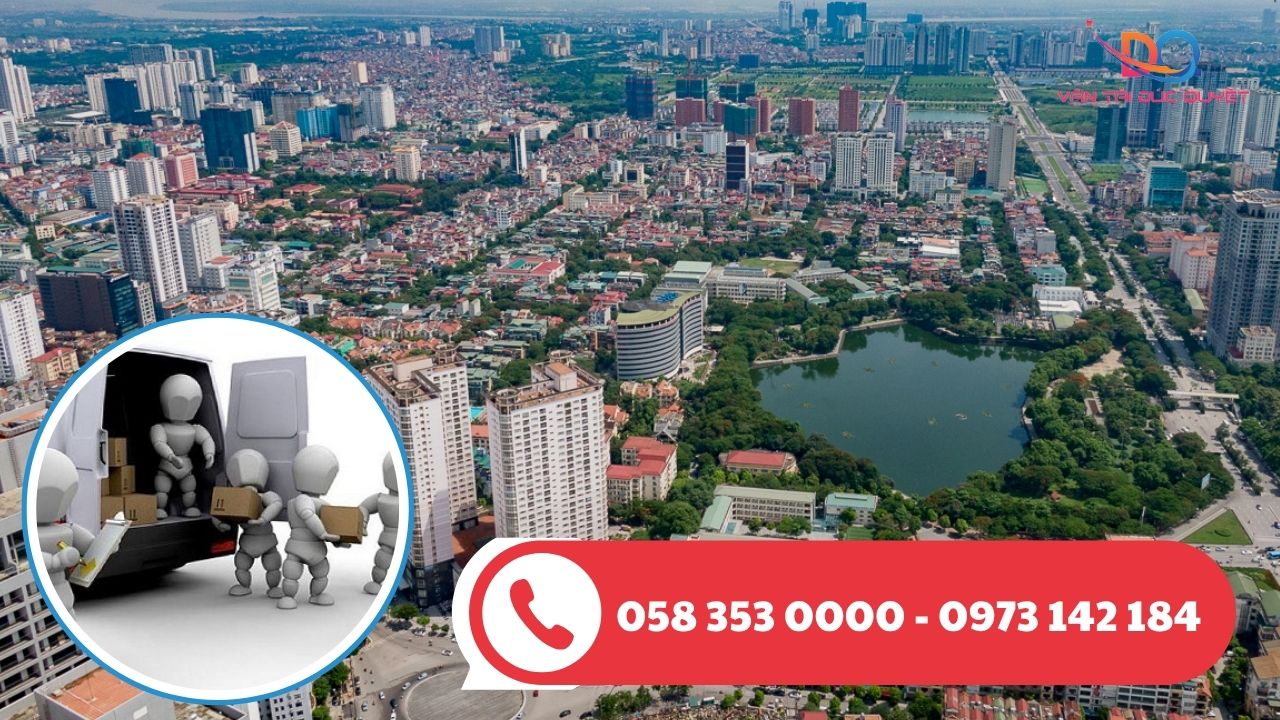 Xe cắt nóc chuyển đồ Cầu Giấy – Giải pháp tối ưu cho khu đông dân cư